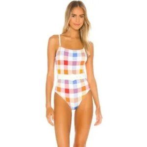 Solid & Striped The Nina Belted One Piece Swimsuit S